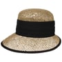 Casquette Beach en Paille by Seeberger noir