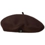 Béret en Laine by Borsalino marron