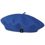 Béret en Laine by Borsalino bleu-moucheté