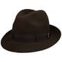 Chapeau Georgio en Feutre by Borsalino marron