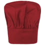 Toque de Cuisinier Bistro rouge