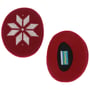 Oreillettes Kids Snowflake Earbags rouge