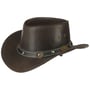 Chapeau en Cuir Reno Enfant by Scippis marron
