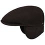 Casquette Kent à Oreillettes by Stetson marron foncé