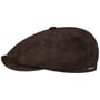 Casquette Hatteras Chevreau by Stetson marron foncé