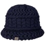 Chapeau en Tricot Pinea by Lierys bleu foncé