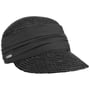 Casquette Grace en Paille by Seeberger noir