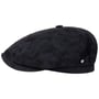 Casquette Plate Brooklin Goat by Stetson bleu foncé