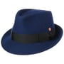 Chapeau Trilby Classique by Mayser bleu foncé
