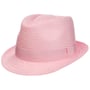 Chapeau en Paille Málaga Trilby by Lipodo rose