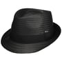 Chapeau en Paille Málaga Trilby by Lipodo noir