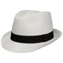 Chapeau en Paille Málaga Trilby by Lipodo blanc