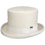 Haut-de-Forme en Paille Rom by Lipodo blanc