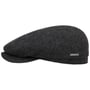 Casquette Belfast Herringbone by Stetson noir-gris