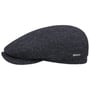 Casquette Belfast Herringbone by Stetson noir-bleu