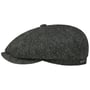 Casquette Hatteras Classic Wool by Stetson gris-noir