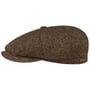 Casquette Hatteras Classic Wool by Stetson marron-noir