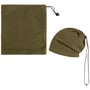 Écharpe-Bonnet Hotty olive