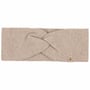 Bandeau avec Cachemire by Roeckl beige clair
