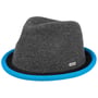 Chapeau Player Boston by Chillouts gris-bleu
