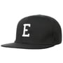 Casquette E Letter Snapback Cap noir