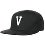 Casquette V Letter Snapback Cap noir