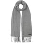 Écharpe à Franges Cashmink Uni by Fraas gris clair