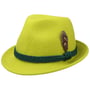 Chapeau Tyrolien en Feutre by Lipodo vert