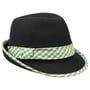 Chapeau Tyrolien à Carreaux pour Homme vert