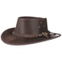 Chapeau en Cuir Hooley by Scippis marron