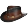 Chapeau en Cuir Tombstone by Scippis marron
