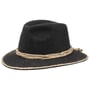 Chapeau Traditionnel avec Cordelettes anthracite