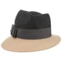 Chapeau en Feutre Asym Twotone by Lierys anthracite-beige