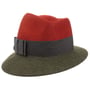 Chapeau en Feutre Asym Twotone by Lierys rouille-olive