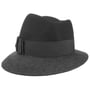 Chapeau en Feutre Asym Twotone by Lierys noir-anthracite
