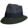 Chapeau en Feutre Asym Twotone by Lierys gris-olive