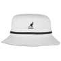 Chapeau en Coton Stripe Lahinch by Kangol blanc