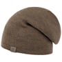 Bonnet Fine Merino Long Beanie by Lierys marron