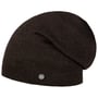 Bonnet Fine Merino Long Beanie by Lierys marron foncé