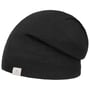 Bonnet Fine Merino Long Beanie by Lierys noir