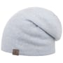 Bonnet Fine Merino Long Beanie by Lierys bleu clair