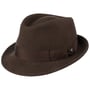 Chapeau Classic Wool Trilby by Lierys marron