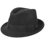 Chapeau Classic Wool Trilby by Lierys noir