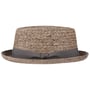 Chapeau en Paille Burney Porkpie by Lierys marron