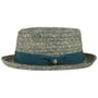 Chapeau en Paille Burney Porkpie by Lierys turquoise