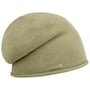 Bonnet à Bord Roulé Beanie by Seeberger olive clair