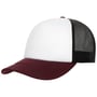 Casquette Tricolore Rapper Cap bordeaux