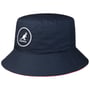 Chapeau Cotton Bucket Hat by Kangol bleu