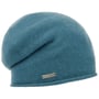 Bonnet Cachemire à Bord Roulé by Seeberger bleu