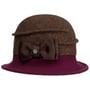 Chapeau en Laine Foulée Oretka by Lierys marron